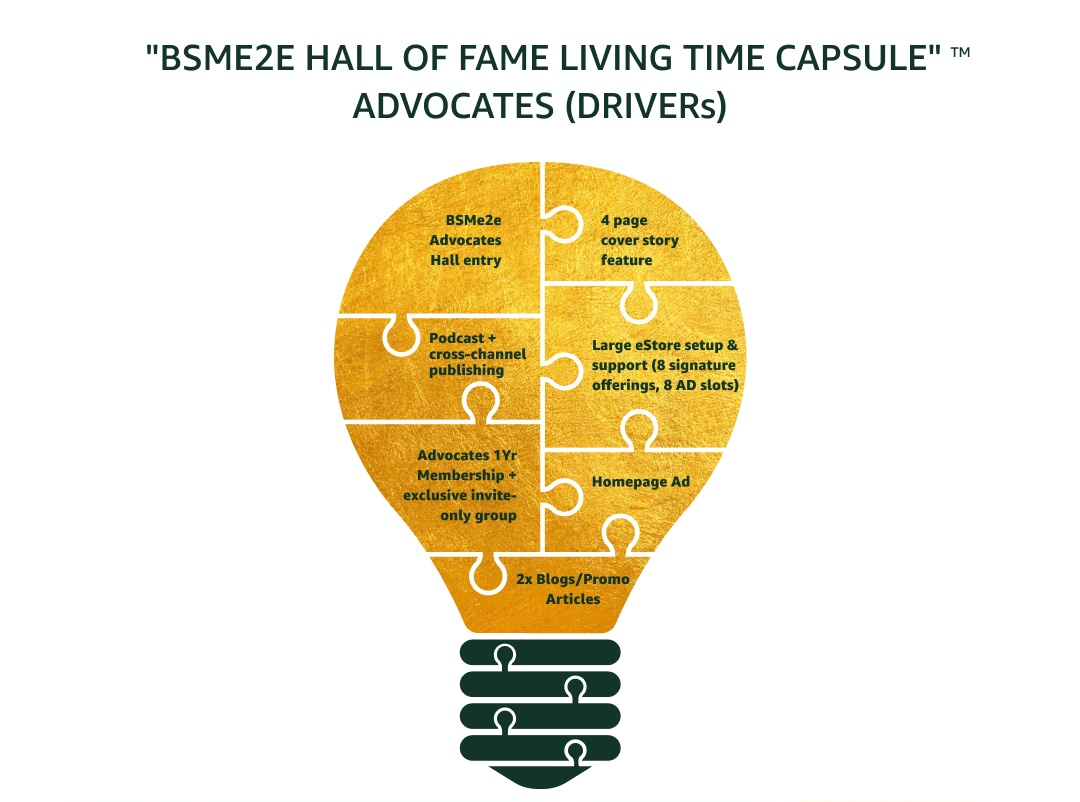 BSMe2e Advocates Hall of Fame, inspiring global legacy.